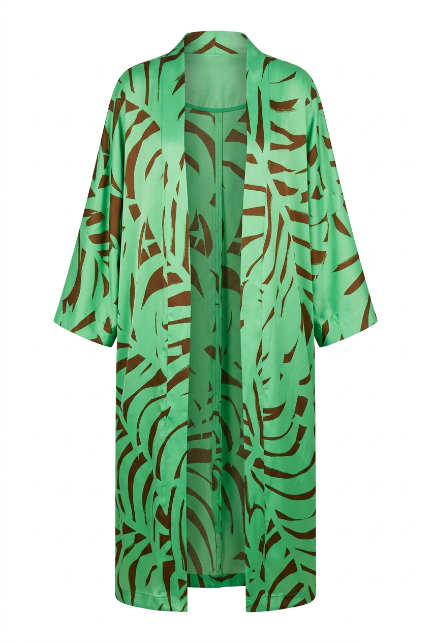 Minted Palm Kimono