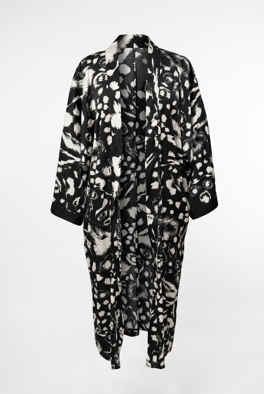 Midnight Bloom Kimono