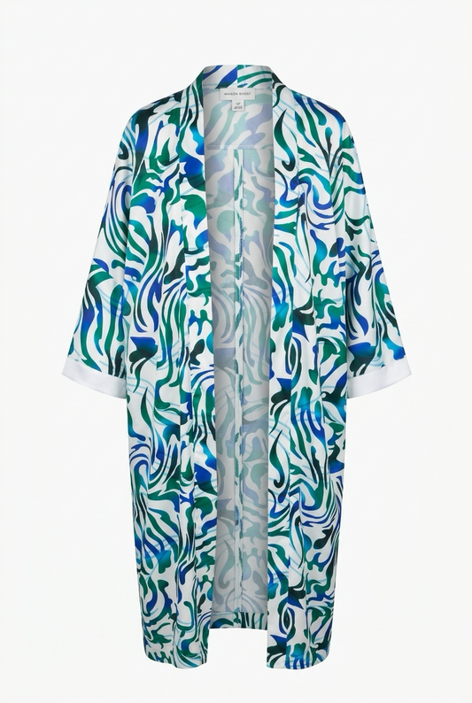 Ocean Current Kimono
