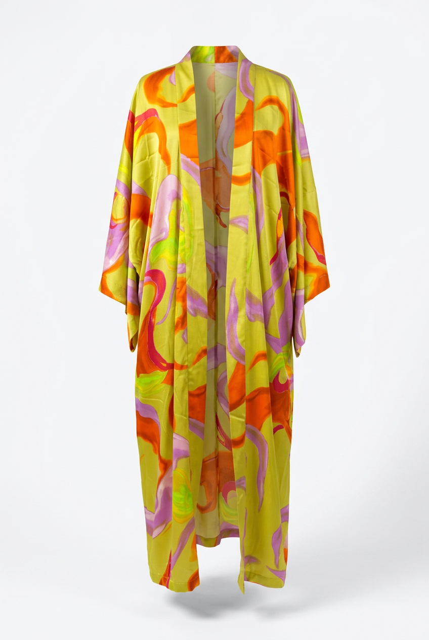 Keylime Swirl Kimono