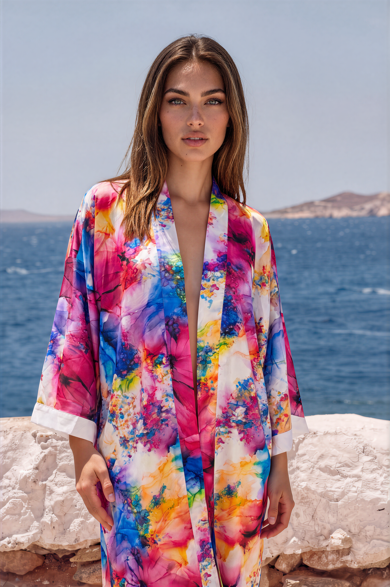Watercolour Dreams Kimono
